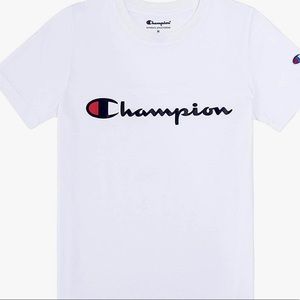 Champion White T Shirt